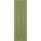 Ekena Millwork True Fit PVC San Carlos Mission Style Fixed Mount Shutters, Moss Green, 18W x 26H, PR TFP001SC18X026MG - alternate 3